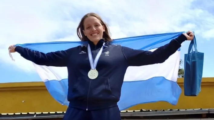 Candela Giordanino finalizó en la cuarta posición.
