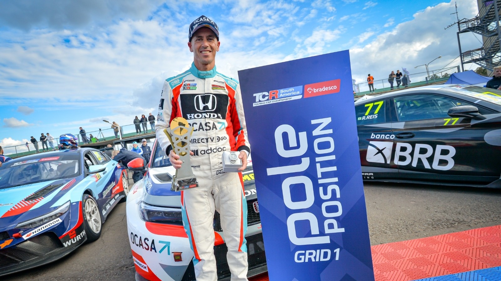 Imparable en Concordia: Leonel Pernía se adueñó de la pole y estiró su ventaja en la cima del TCR South America