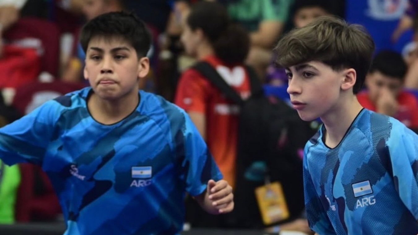 Marcial y Rubin Minetti conformaron una dupla sólida y combativa sobre la mesa de juego