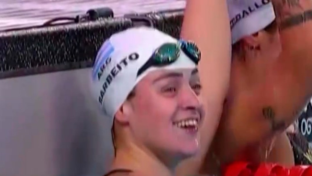 Martina Barbeito festejó con enorme orgullo su subcampeonato suramericano