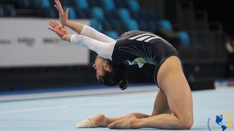 Tarde dorada en gimnasia artística: Julieta Lucas fue campeona y Emilia Acosta ganó el bronce en el All Around
