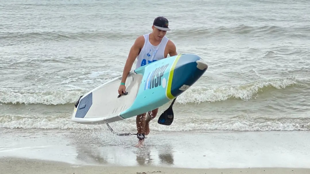 Ignacio Arias remontó marcando 59.67 en la costa de la Setúbal