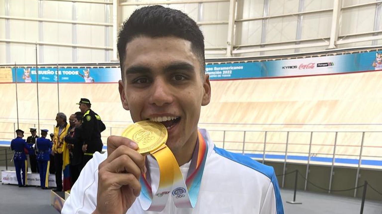 Tomás Contte sumó una medalla más para el ciclismo en ruta en esta prueba en línea masculina
