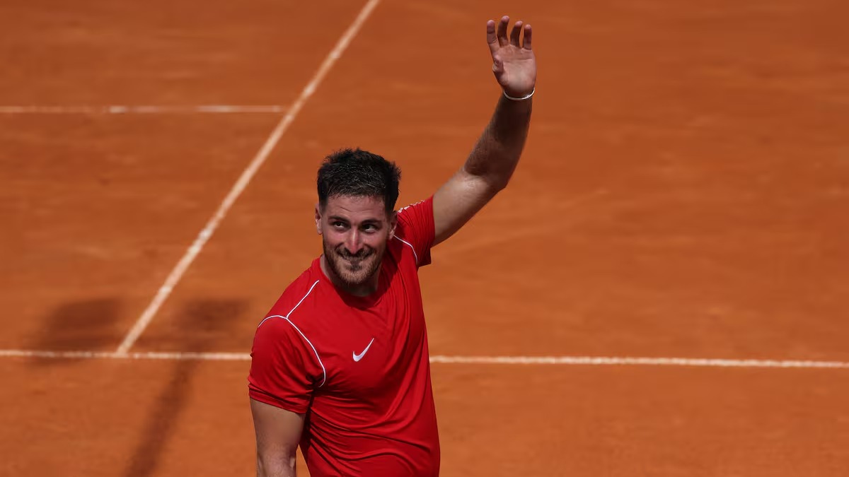 Federico Agustín Gómez compite en el cemento del Challenger de San Diego