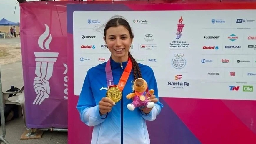 Julieta Benedetti mejoró en la segunda prueba del ómnium: fue tercera en la carrera tempo y sigue peleando en el velódromo de Rafaela