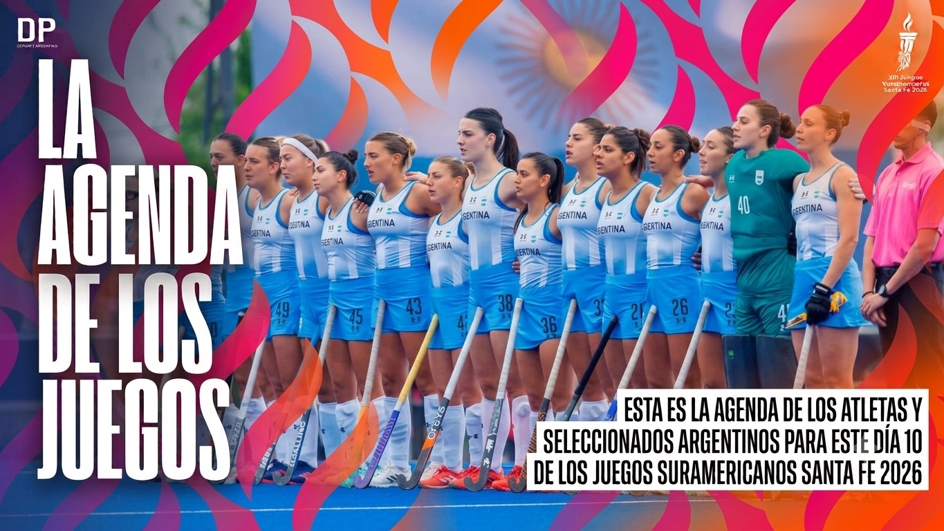 Agenda del Día 10 en Santa Fe 2026: doblete clásico por el oro en hockey, debut del atletismo con finales y cuatro estrenos