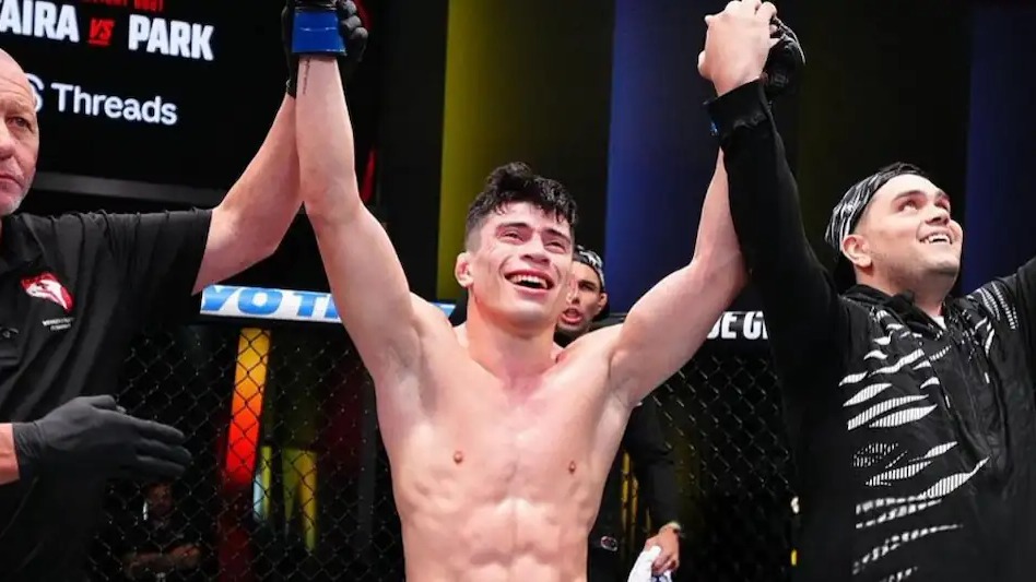 Kevin Vallejos buscará dar el gran salto ante el ex campeón mundial Aljamain Sterling.