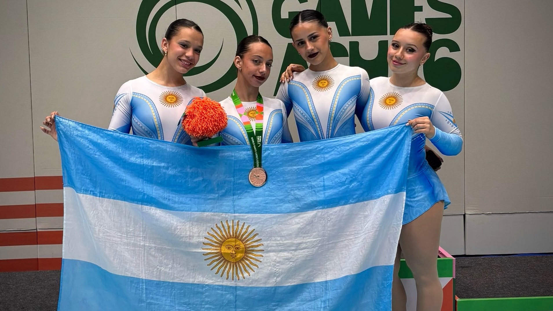 Giuliana Scamarda conquistó la medalla de bronce e inauguró el podio argentino en el patinaje artístico de Asunción 2026