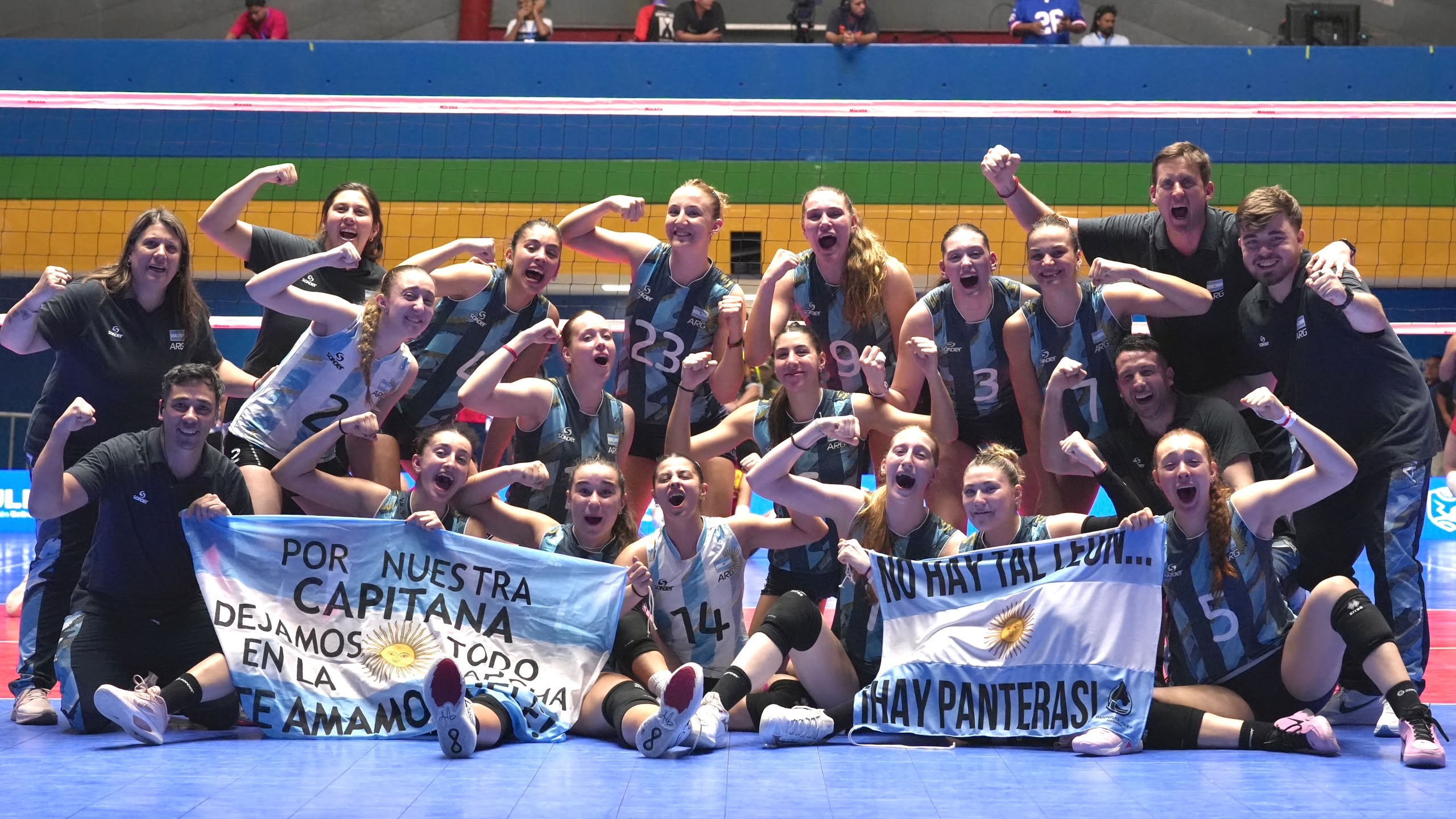 ¡Las Panteritas se coronaron campeonas del Sudamericano Sub 19 en Maracaibo tras vencer a Perú!
