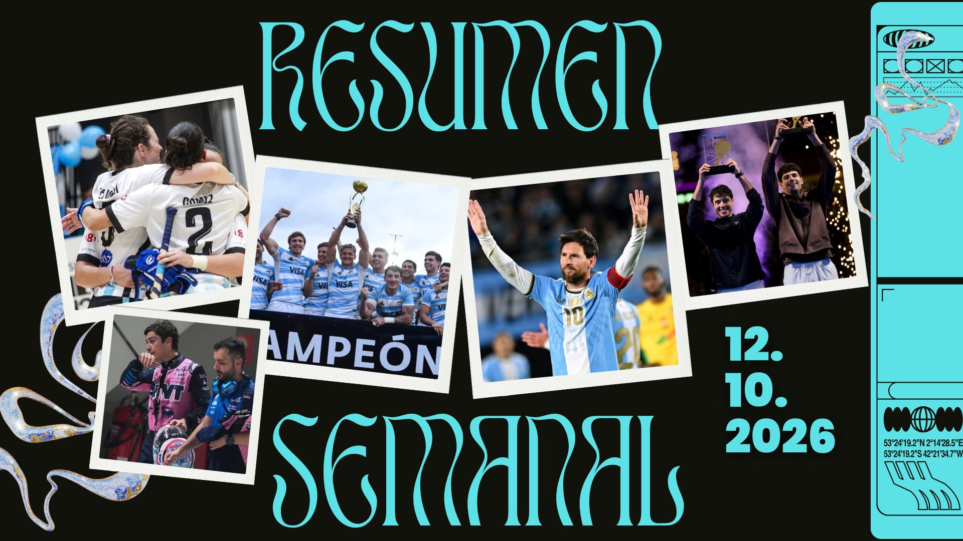 Resumen semanal: la agenda completa del deporte argentino del 4 al 11 de octubre