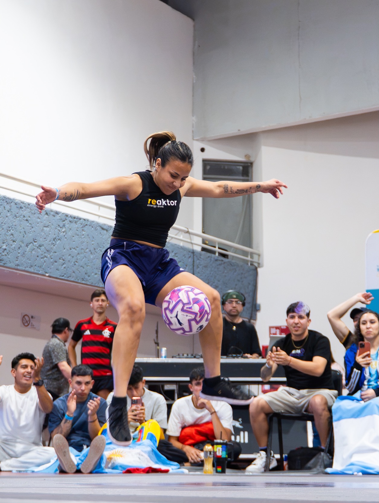 Belu Godoy clasificó a un nuevo Mundial de freestyle fútbol tras tres años de intentarlo