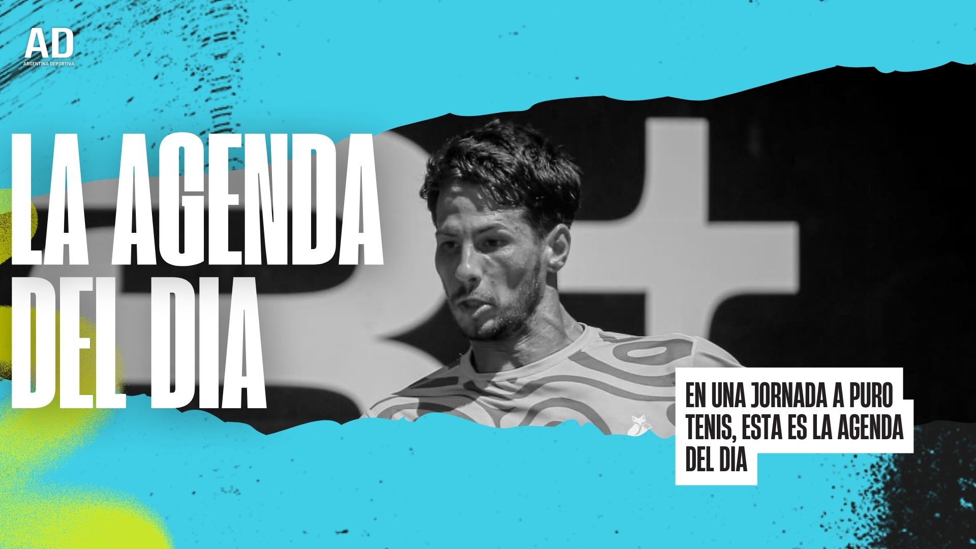 Agenda deportiva de los argentinos para este miércoles 14 de octubre: tenis albiceleste en Bolivia, Estados Unidos y Brasil