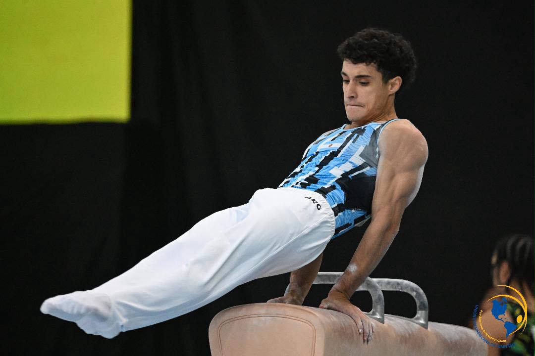Santiago Mayol representa a la Argentina en el Mundial de Gimnasia Artística de Rotterdam