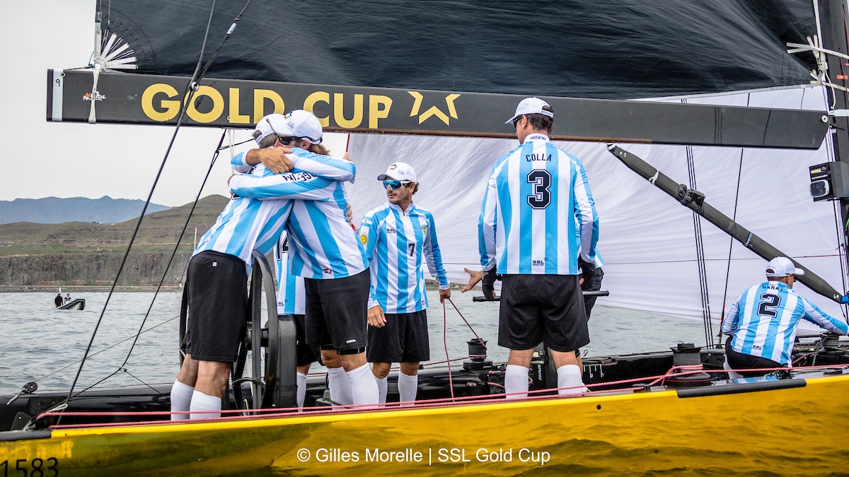 El Team Argentina de vela clasificó directo a los octavos de final de la SSL Gold Cup y enfrentará a Francia