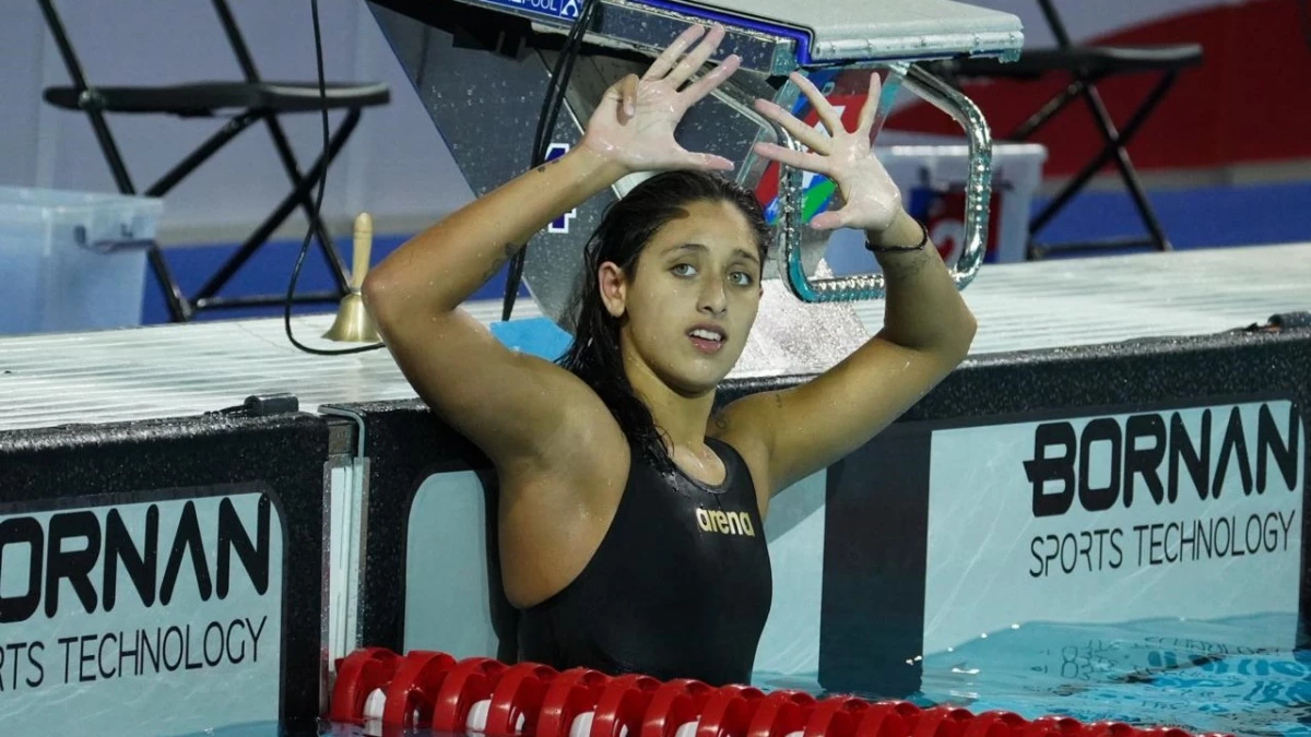 Imparable tras la operación: Agostina Hein batió un récord sudamericano y uno nacional en su regreso a la pileta